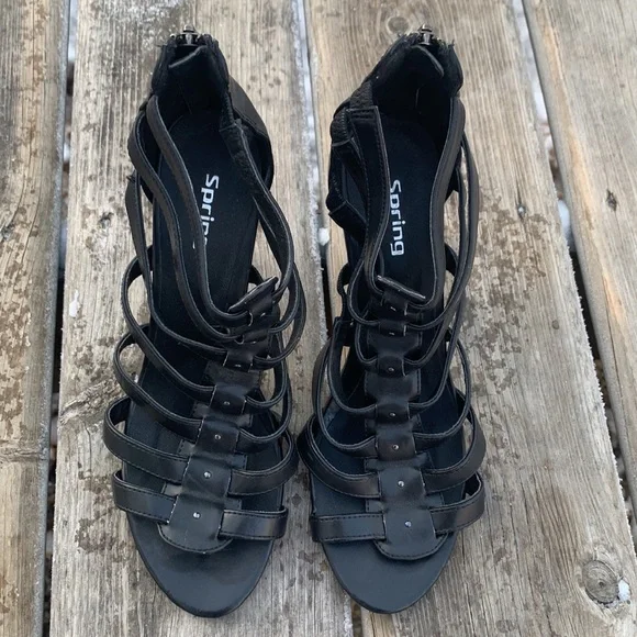 Spring Gladiator Heels - Picture 2 of 7